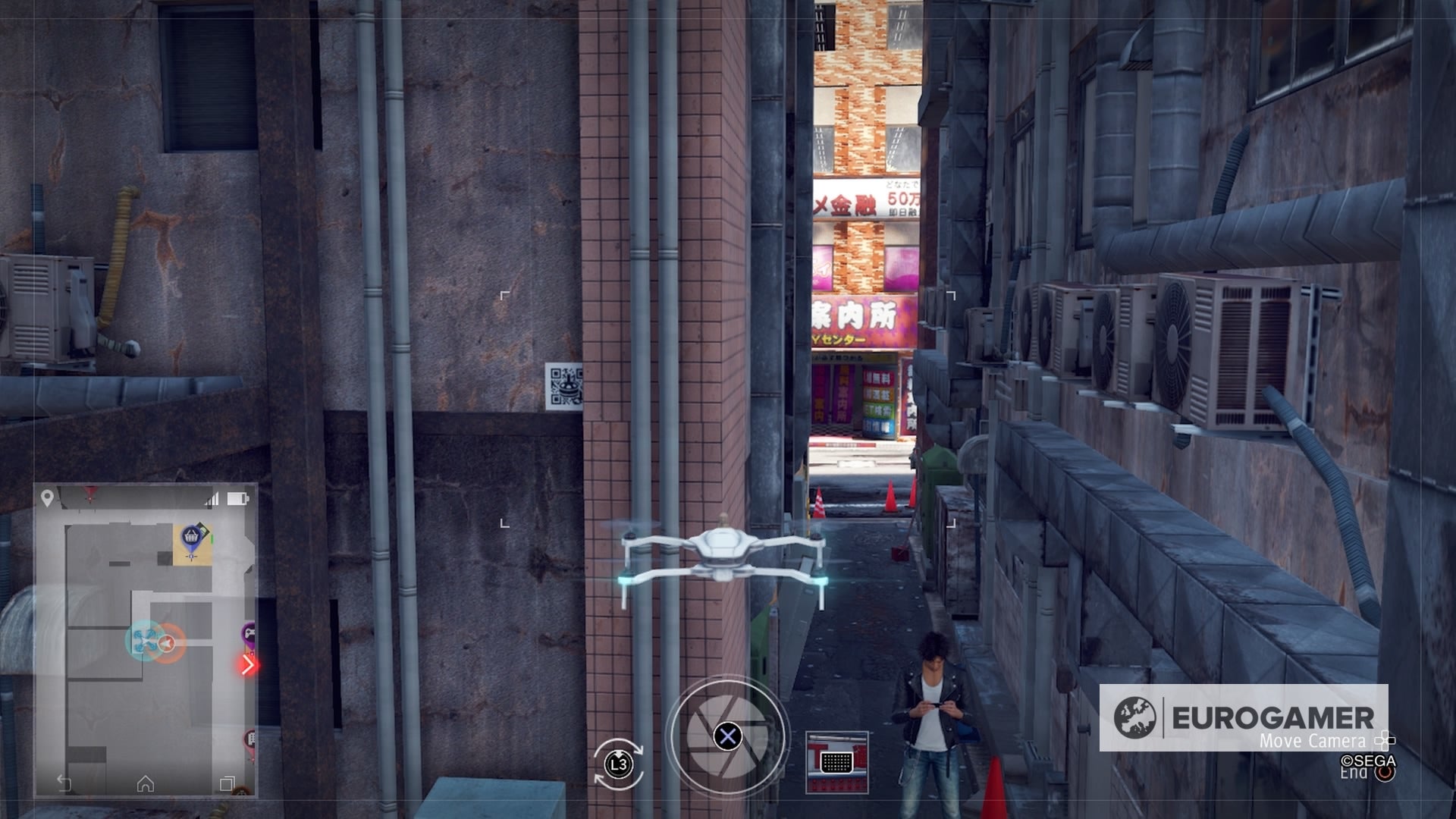 Judgment QR code locations to upgrade Drone Parts explained